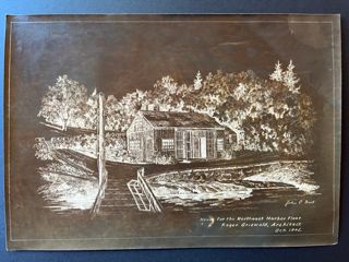 Architectural Drawing, Northeast Harbor Fleet House