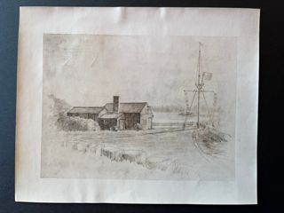 Architectural Drawing, Northeast Harbor Fleet House