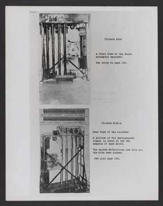 Otter Cliffs Radio Station Hoxie Automatic Recorder Print and Notes
