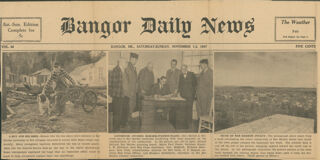 Bangor Daily News 10/22/1947 and 11/1-2/1947