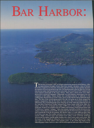 Bar Harbor: 40 Years Later