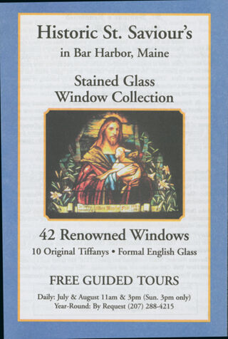 Historic St. Saviour's Church Stained Glass Window Collection