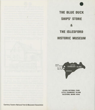 The Blue Duck Ship's Store and the Islesford Historic Museum