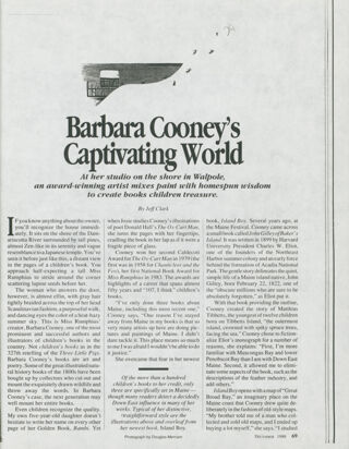 (Cooney, Barbara) Barbara Cooney's Captivating World