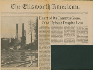 Heart of Its Campus Gone, COA Upbeat Despite Loss