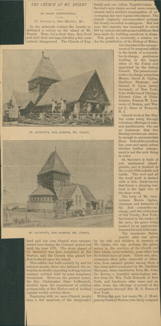 St. Saviours Church/ St. Mary's-by-the-Sea