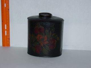 Tin Tea Caddy