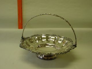 Silver Cake Basket