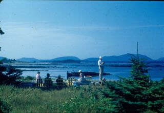 Scans of slides from Charles 'Chip' Sheppard 1940s-1950s