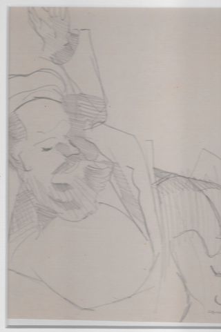 Carl Nelson self portrait 1928