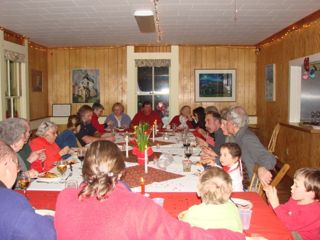 Valentine's party at the Ladies Aide.