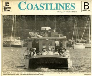 Ferry Sea Queen, Bar Harbor Times 1994
