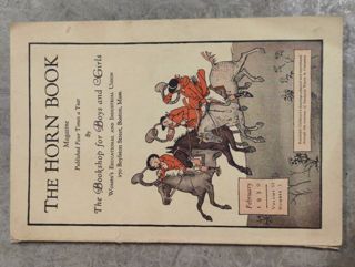 The Horn Book Magazine - February 1930, Volume VI, Number 1.