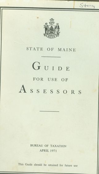 Polly Storey Collection- Tax Assessors Book