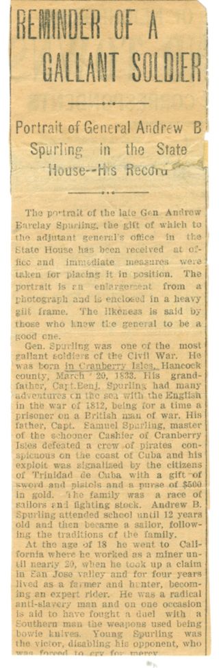 Spurling- Andrew B. Spurling.