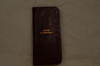 College of Pharmacy Student Handbook of New York 1905-1906