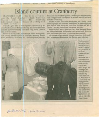 Newspaper Clippings for Wini Smart
