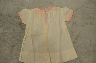Girls Pink and Cream shirt