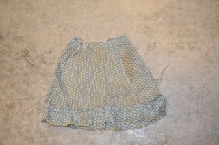 Blue and White Skirt