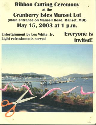 Manset dock ribbon cutting ceremony