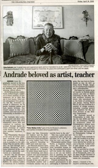 Edna Andrade (1917-2008)