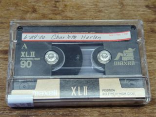 Charlotte Harlan Interview Jun. 2000