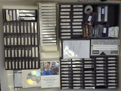 Collection of over 110 digital video recordings of interviews, oral histories, and events