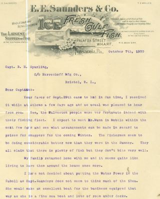 Letter to Ben Spruling