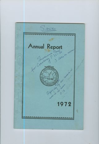 Annual Report 1972