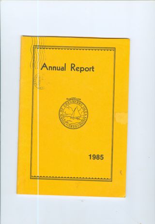 Annual Report 1985