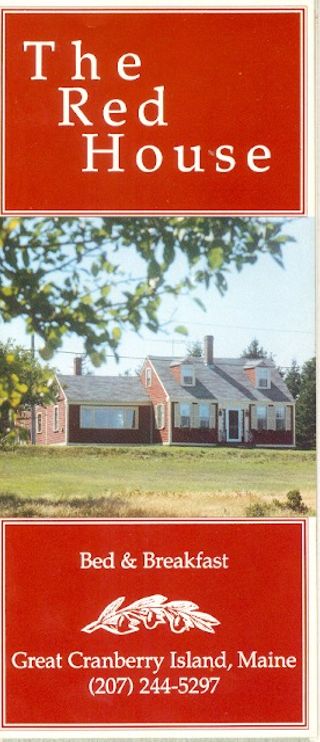 "The Red House" brochure.
