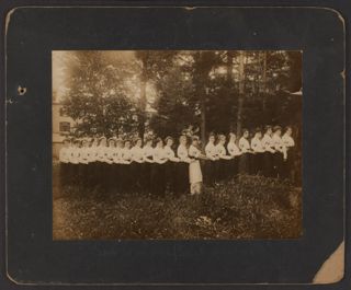 Seaside Inn, Seal Harbor, Maine Waitresses Photograph, c. 1915