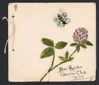 Bass Harbor Garden Club Yearbook Booklet, 1956-1957
