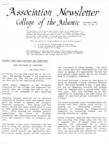 COAA News