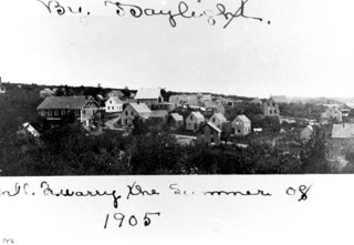 Hall Quarry in Summer of 1905