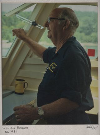 Wilfred Bunker sterring Mailboal