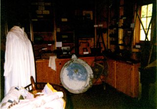 Mount Desert Historical Museum Tool Display on Shelves