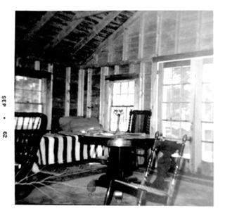 Interior of Cabin on Sheep's Island