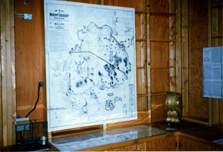 Colby Atlas Map of Mt. Desert Island
