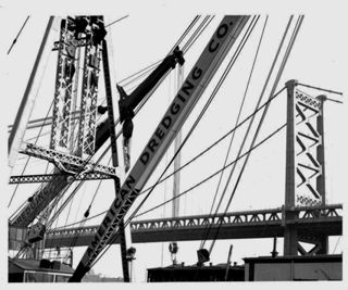 American Dredging Company Crane