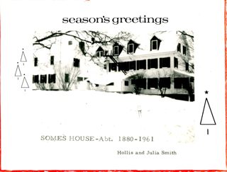 Somes House, Christmas card