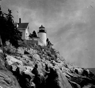Bass Harbor Light House by LaRue Spiker