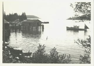 Harbor view, Bass Harbor Light