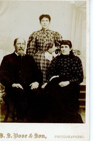 Granpa Walter and Wife, daughter Annie.