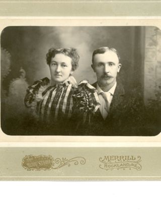 Portrait of man and woman