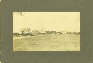 Richardson House on Beech Hill Road with houses and outbuildings