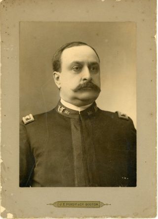 Unknown man, military uniform