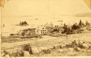 Stonington, Maine Harbor area