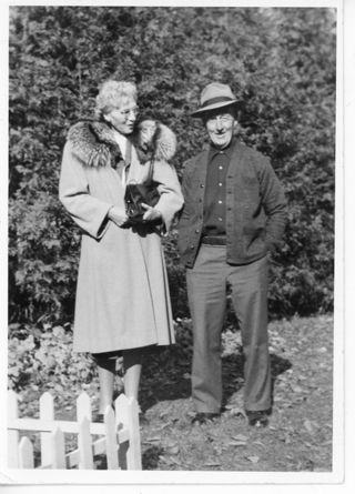Hallie and Raymond Somes 1940s