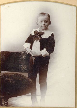 Burton [Fernald?] as a Young Boy